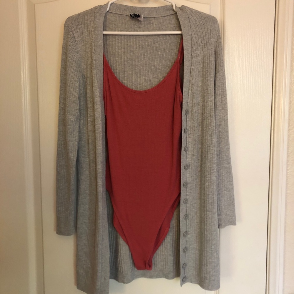 H&M Gray Cardigan